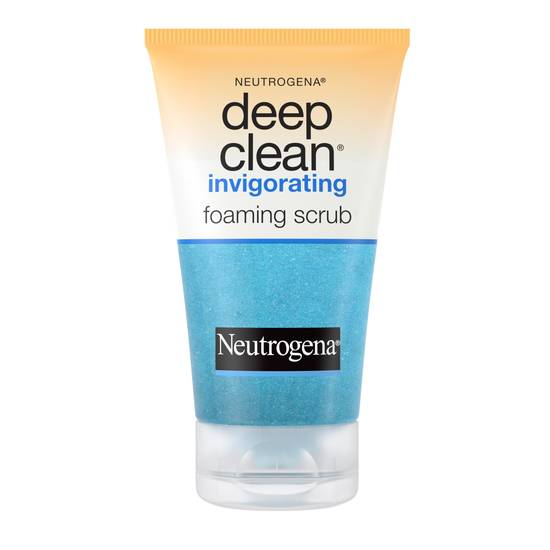Order Neutrogena Deep Clean Invigorating Foaming Gel Face Scrub, 4.2 OZ food online from CVS store, SPRING VALLEY on bringmethat.com