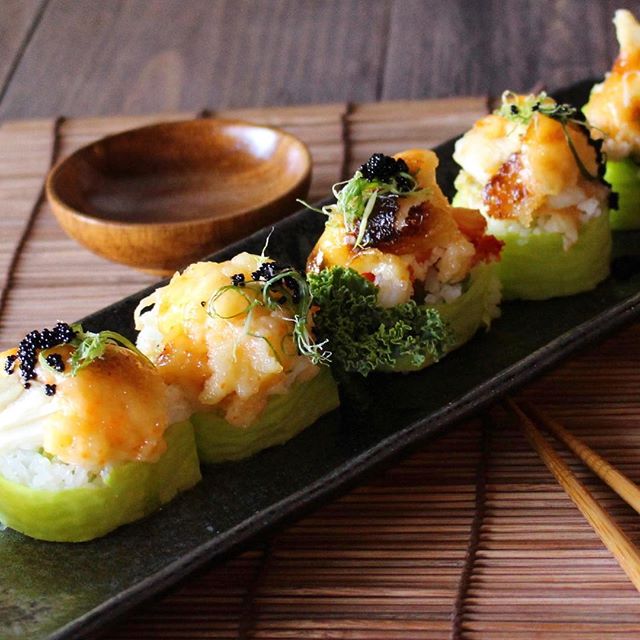 Order King of the Sea Roll food online from Tokyo Cube store, Los Angeles on bringmethat.com