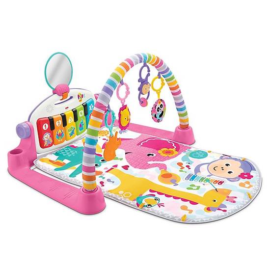 Order Fisher-Price® Deluxe Kick and Play Piano Gym in Pink food online from Bed Bath & Beyond store, Santa Clara on bringmethat.com