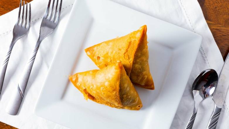 Order Vegetable Samosa (2 Pieces) food online from Little Nepal - North store, Colorado Springs on bringmethat.com