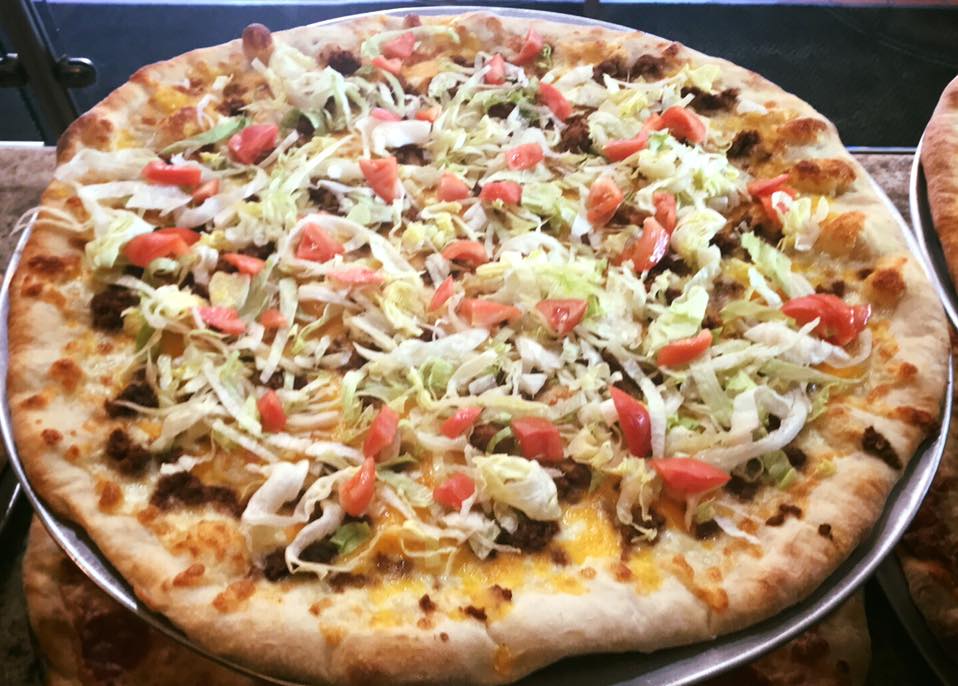 Order Taco Pizza food online from Capri Pizza store, Johnstown on bringmethat.com