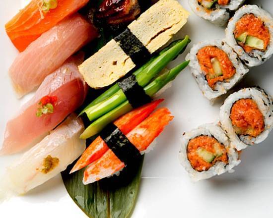 Order Sushi Moriawase food online from Kabuki Japanese Restaurant store, Glendale on bringmethat.com