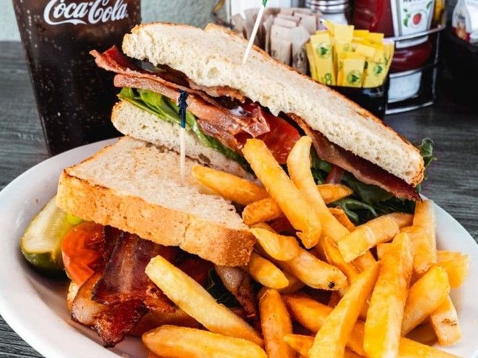 Order BLT - OO food online from Biscuits Cafe store, Chandler on bringmethat.com