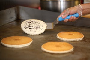 Order Pancakes (3) food online from Hot Bagels & More store, Northfield on bringmethat.com