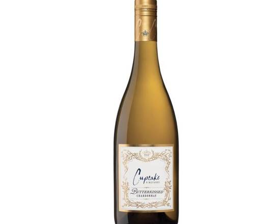 Order Cupcake Butterkissed Chardonnay, 750mL Wine (13.5% ABV) food online from Loma Mini Market store, Long Beach on bringmethat.com