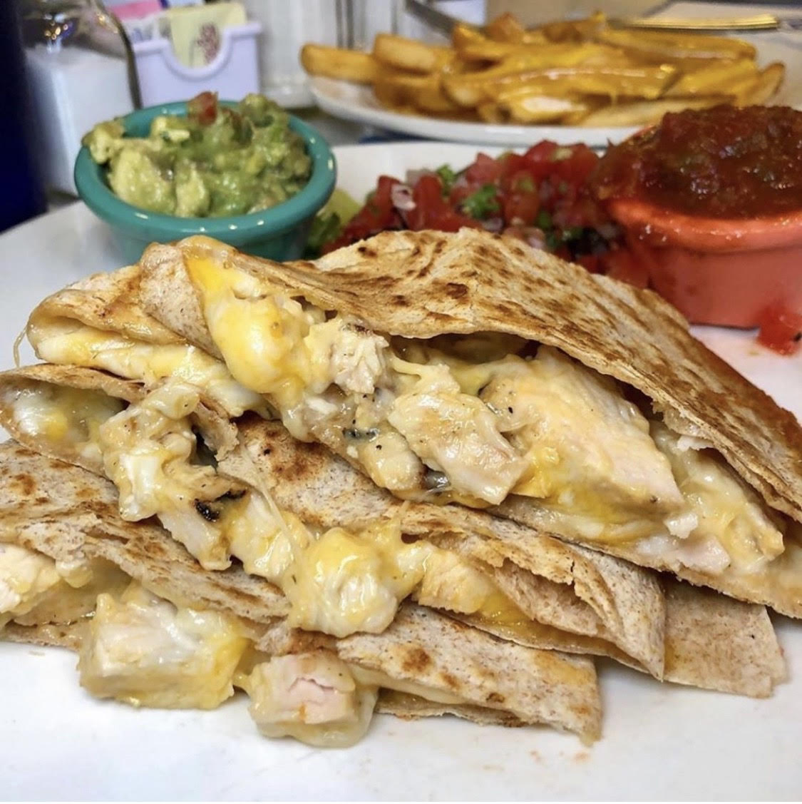 Order Chicken Quesadilla  food online from Ej's luncheonette store, New York on bringmethat.com