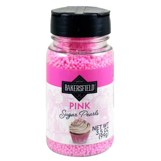 Order Bakersfield Sprinkles - Pink Sugar Pearls food online from IV Deli Mart store, Goleta on bringmethat.com