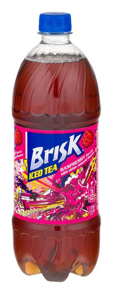 Order Brisk Iced Tea Raspberry (1 L) food online from Rite Aid store, Stark County on bringmethat.com