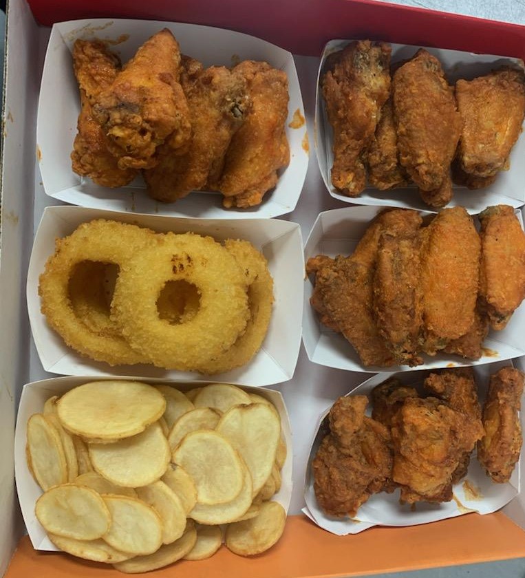 Order Wings Party Box food online from Burgerim store, Nashville on bringmethat.com