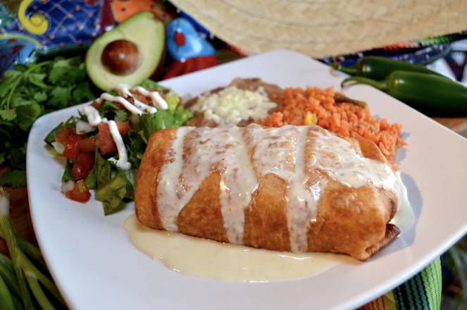 Order Chimichangas food online from Senor Iguanas store, Clarksville on bringmethat.com