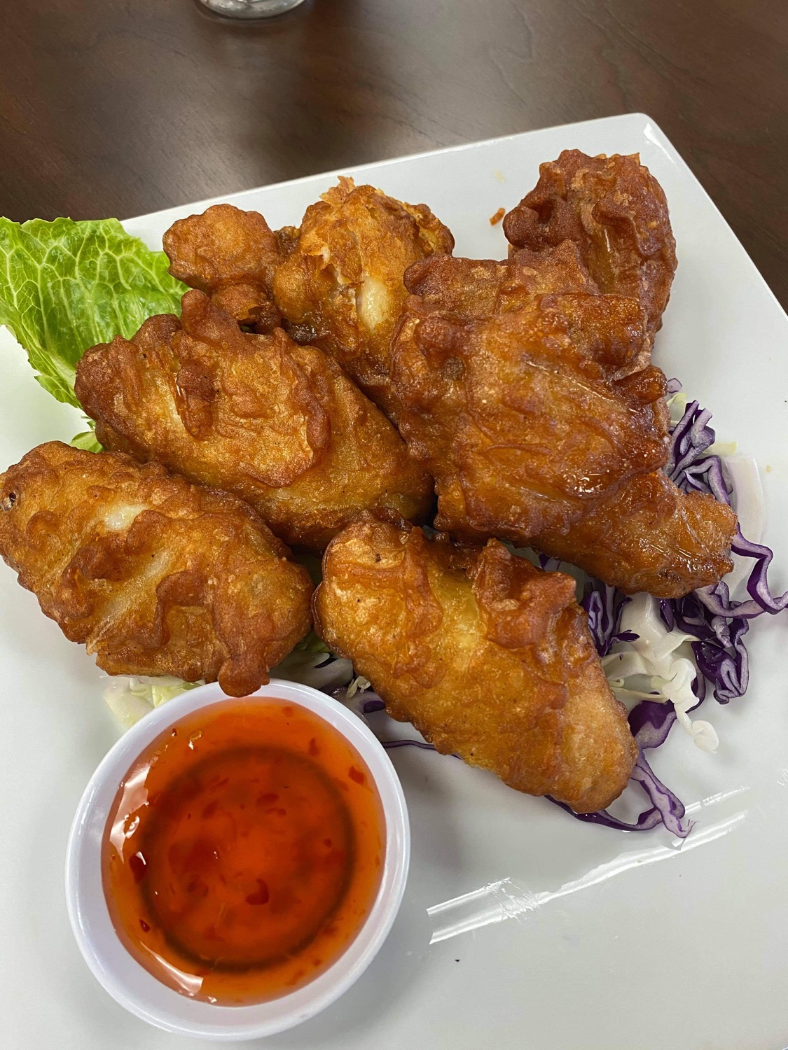Order Fried Chicken wing  food online from Pataya Sushi Restaurant store, Wasilla on bringmethat.com