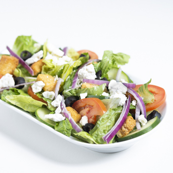 Order Greek Salad food online from Pizzava store, Carson City on bringmethat.com