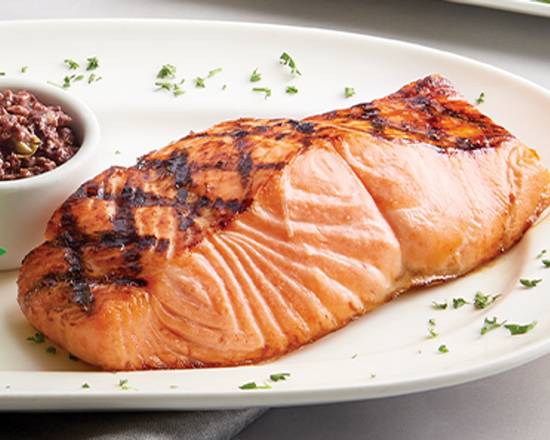 Order Norwegian Cold Water Salmon food online from Mastros Steakhouse store, Thousand Oaks on bringmethat.com