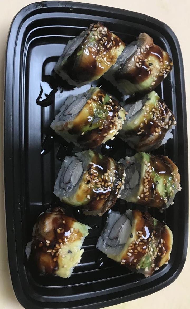 Order SR5. Dragon Bay Special Roll food online from Asian Buffet Hibachi Grill store, Battle Creek on bringmethat.com