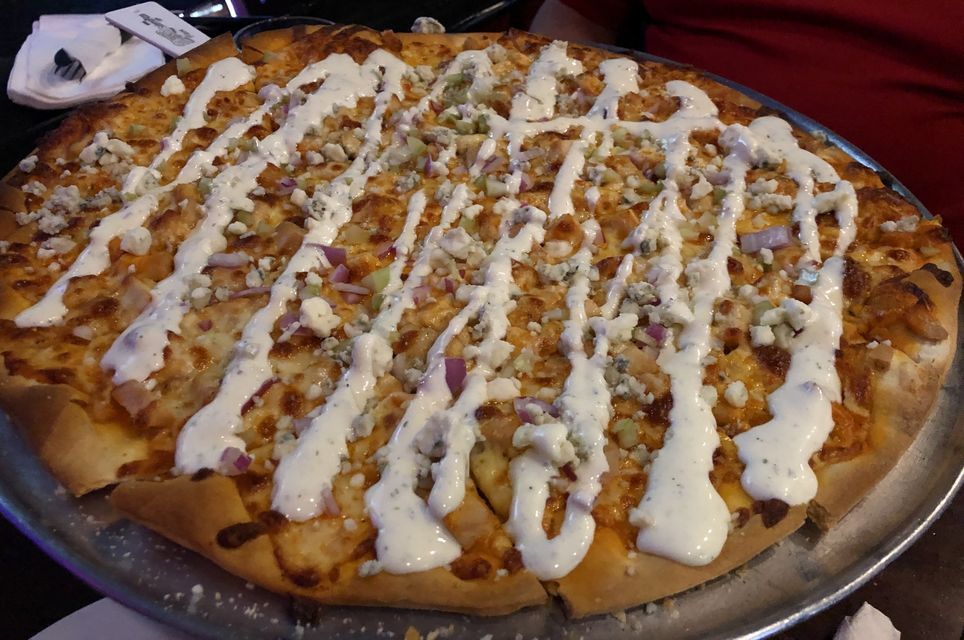 Order Buffalo Chicken Pizza food online from Fatty Magoos Bar & Eatery store, Bolingbrook on bringmethat.com