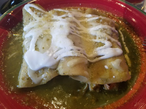 Order Kids Cheese Enchilada food online from El Patron Grill & Bar store, Flushing on bringmethat.com