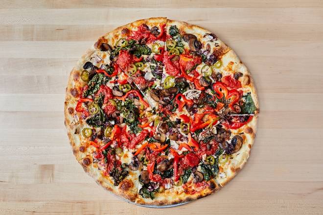 Order Veggie Pizza food online from Prime Pizza store, Los Angeles on bringmethat.com