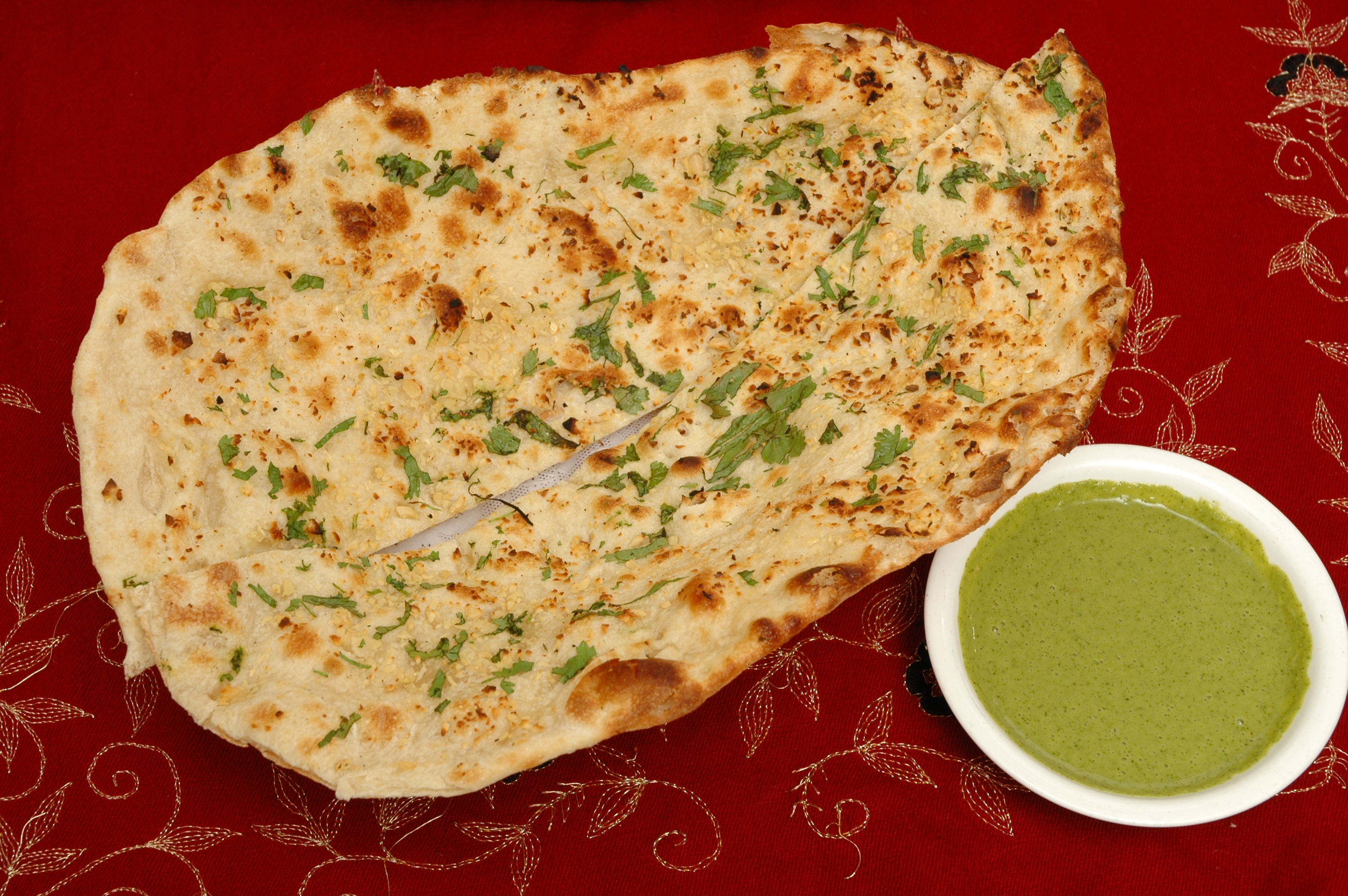 Order Garlic Naan food online from Annapurna Cafe store, Seattle on bringmethat.com