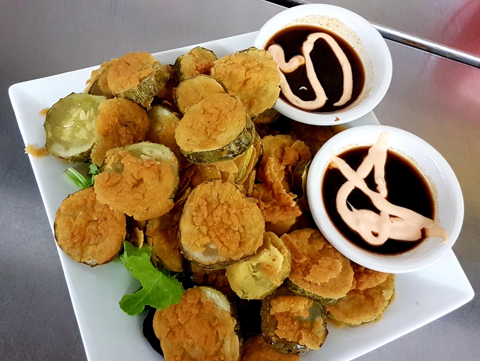 Order Fried Pickles food online from The Farm Bar & Grille store, Manchester on bringmethat.com