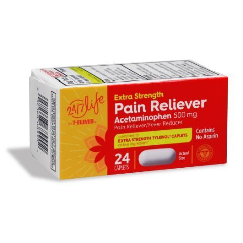 Order 24/7 Life ES Acetaminophen food online from 7-Eleven store, Pittsburgh on bringmethat.com