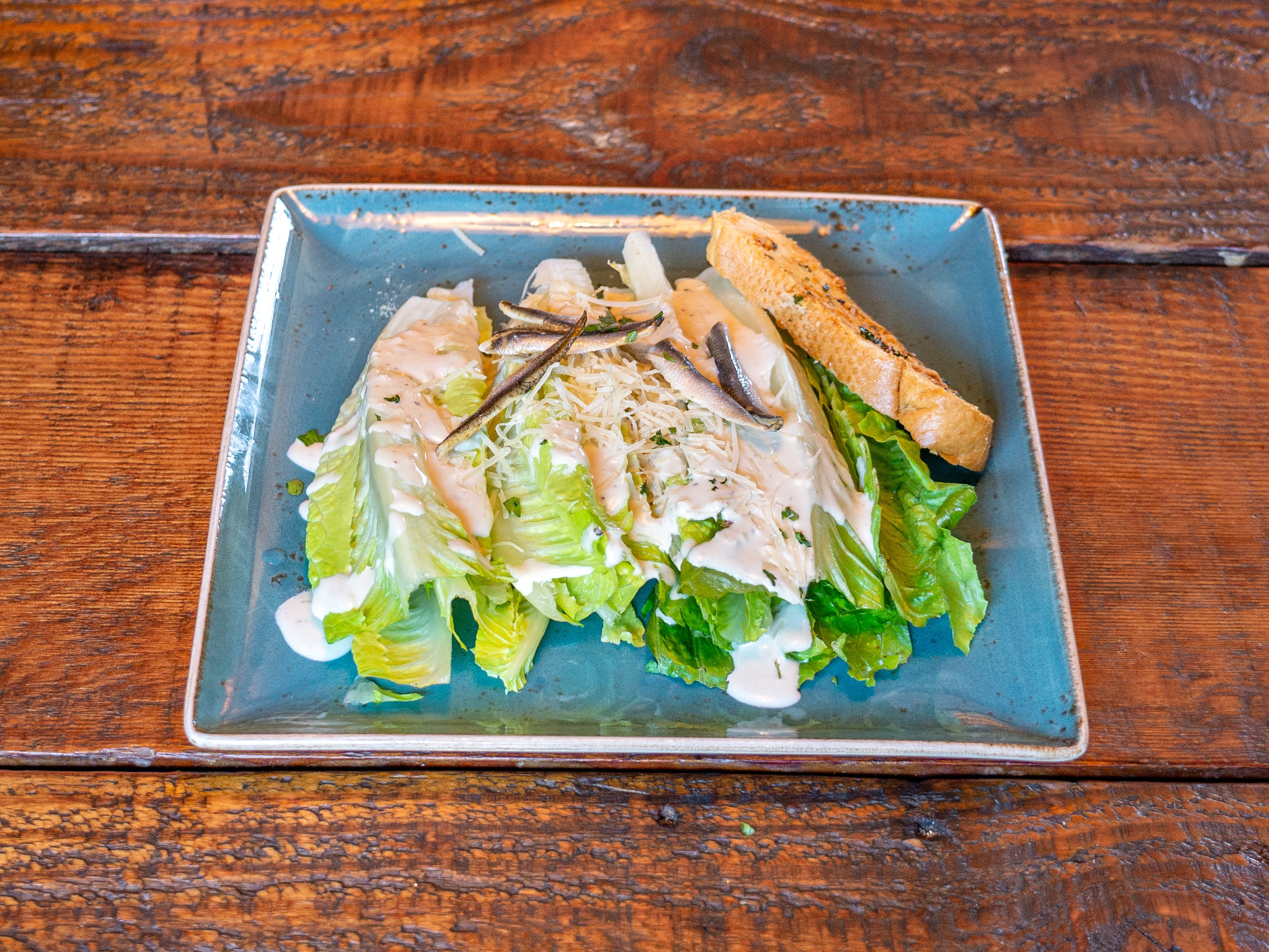 Order Caesar Salad food online from Rustic House Oyster Bar and Grill store, San Carlos on bringmethat.com