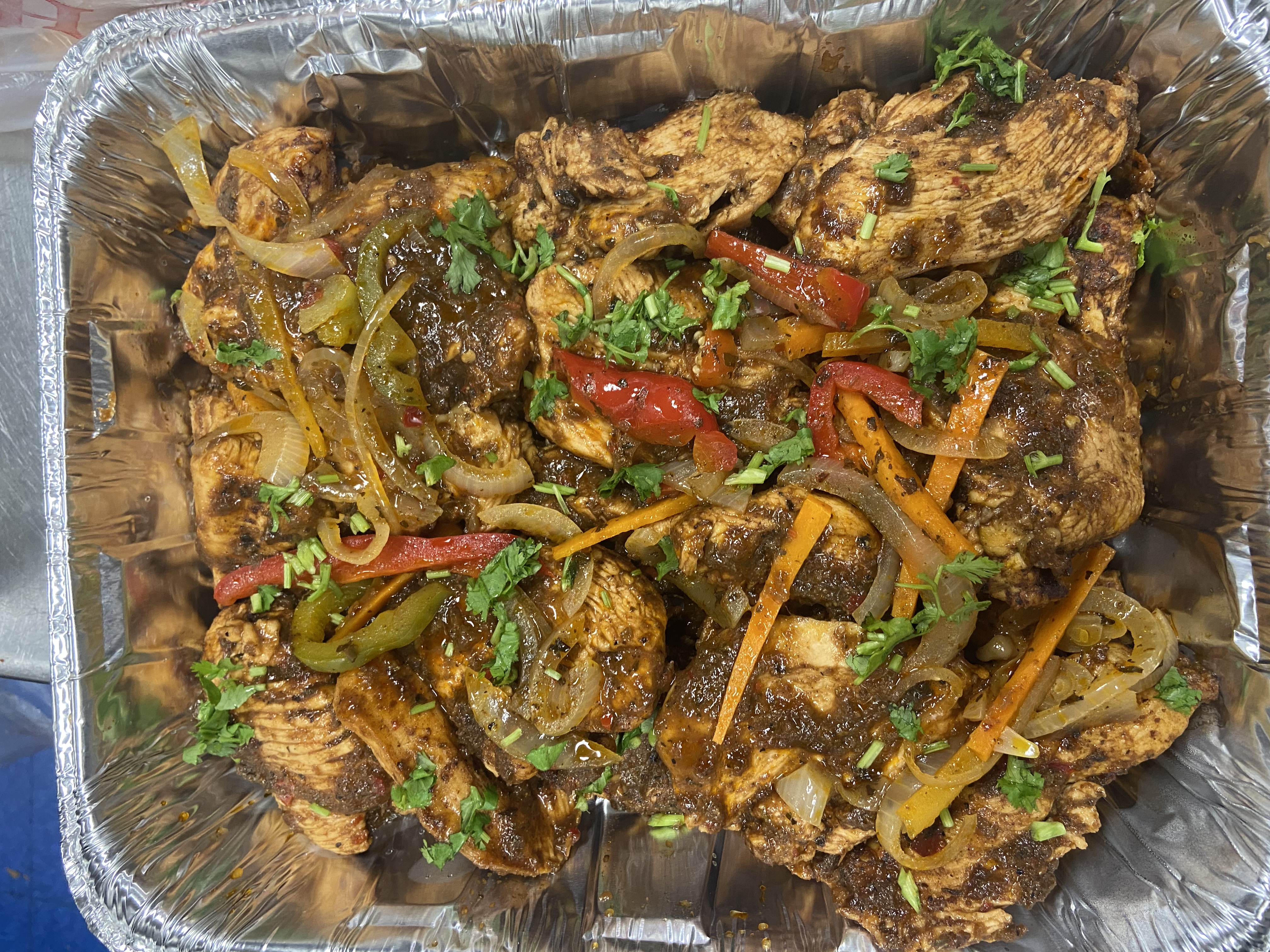 Order White Meat Jerk Chicken dinner food online from Taste of the Caribbean store, Capitol Heights on bringmethat.com