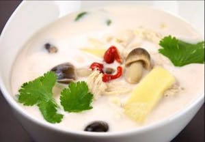 Order 21. Tom Kha Soup food online from Lisu's Thai Taste | Roseville store, Roseville on bringmethat.com