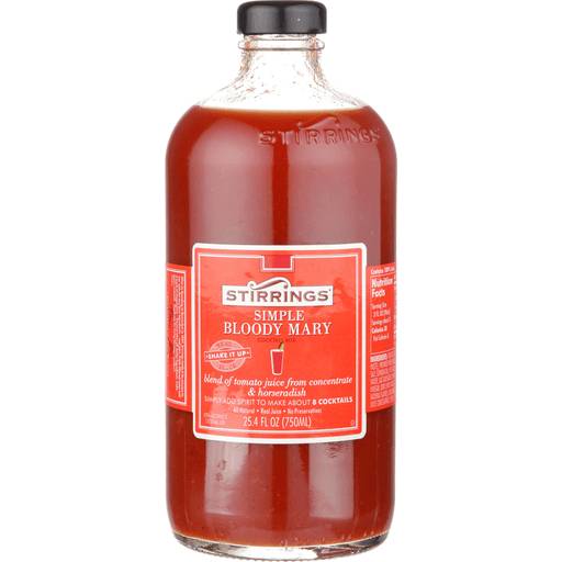 Order Stirrings Bloody Mary Mix 750 (750 ML) 90372 food online from Bevmo! store, Lafayette on bringmethat.com