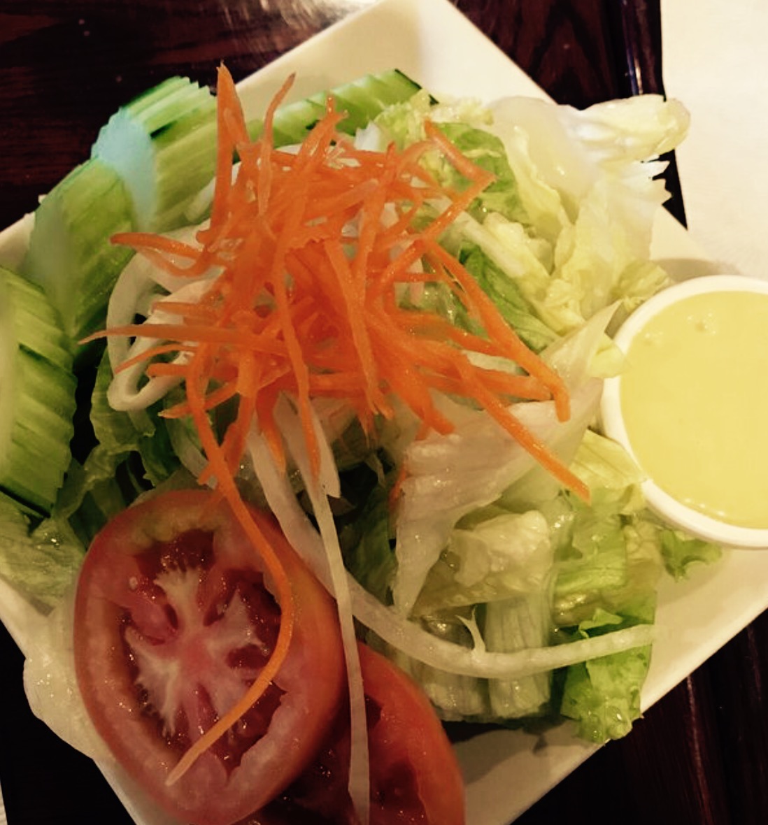 Order 1. Green Salad food online from Thai Original Bbq store, Culver City on bringmethat.com