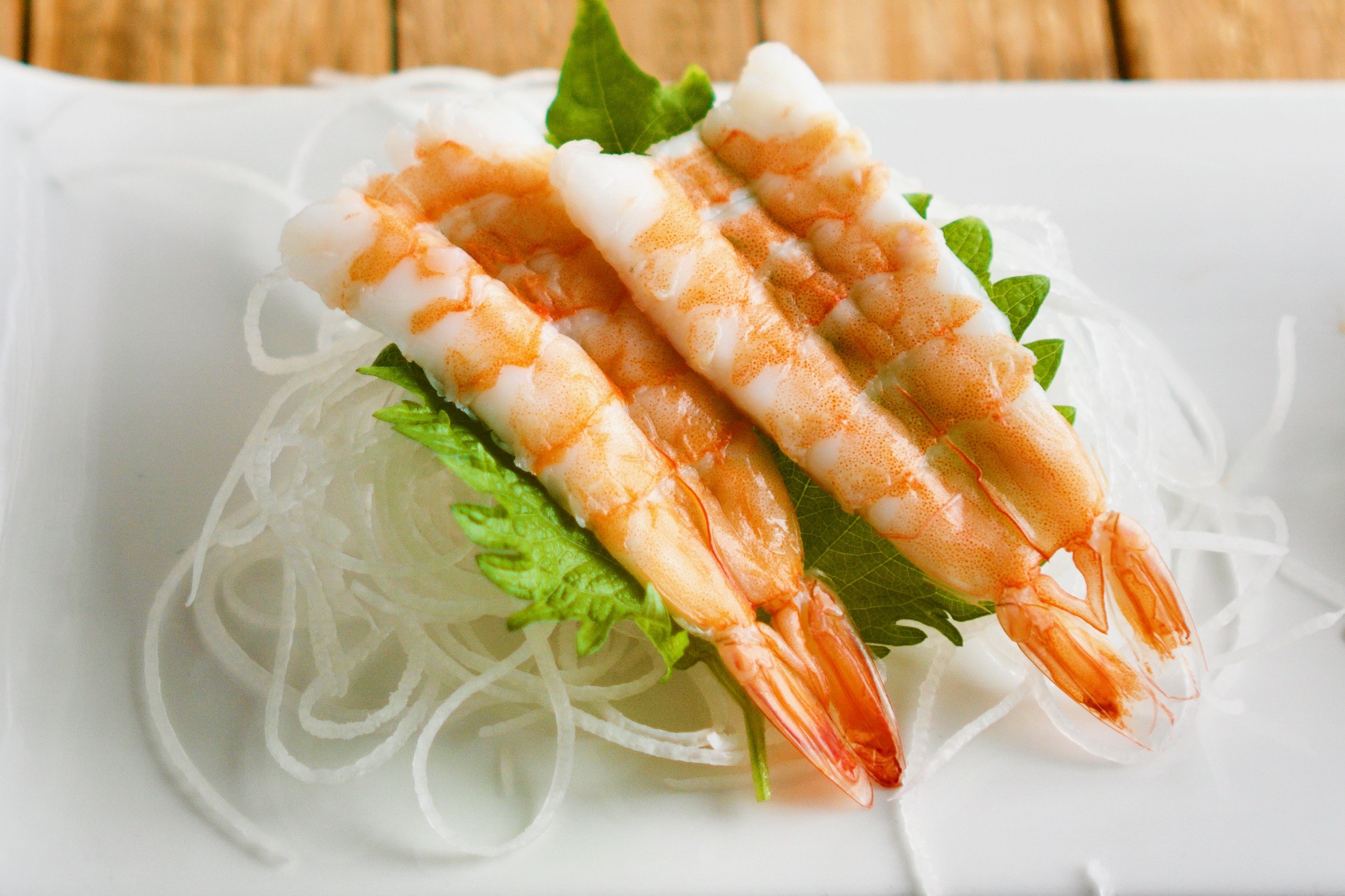 Order Shrimp Sashimi food online from Khao Thai & Sushi store, Scottsdale on bringmethat.com