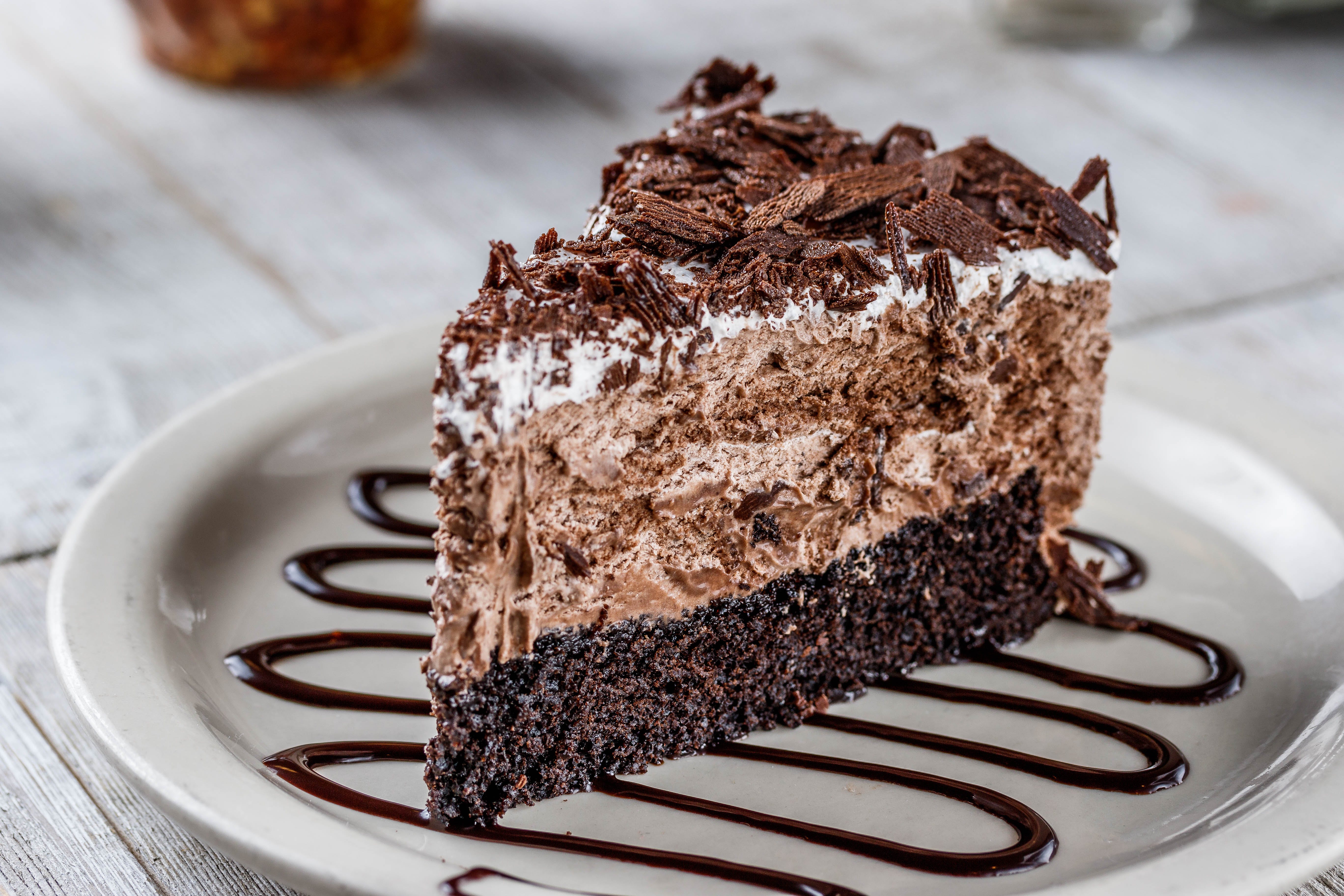 Order Chocolate Mousse Cake - Dessert food online from Mario Pizza & Pasta store, Seabrook on bringmethat.com