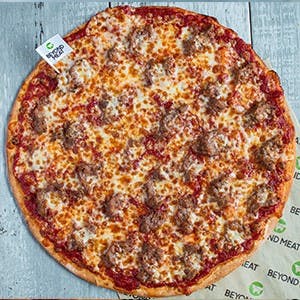 Order Beyond Meat Pizza - Personal food online from Fresh Brothers Pizza Newport Beach store, Corona Del Mar on bringmethat.com