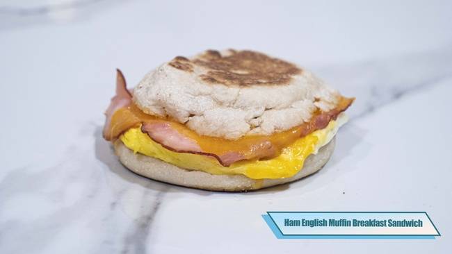 Order Ham, Egg & Cheddar Cheese food online from Penelope's Coffee and Tea store, Foster City on bringmethat.com