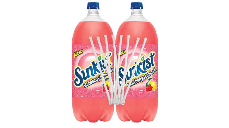 Order Sunkist - Botella de limonada food online from Red Roof Market store, Lafollette on bringmethat.com