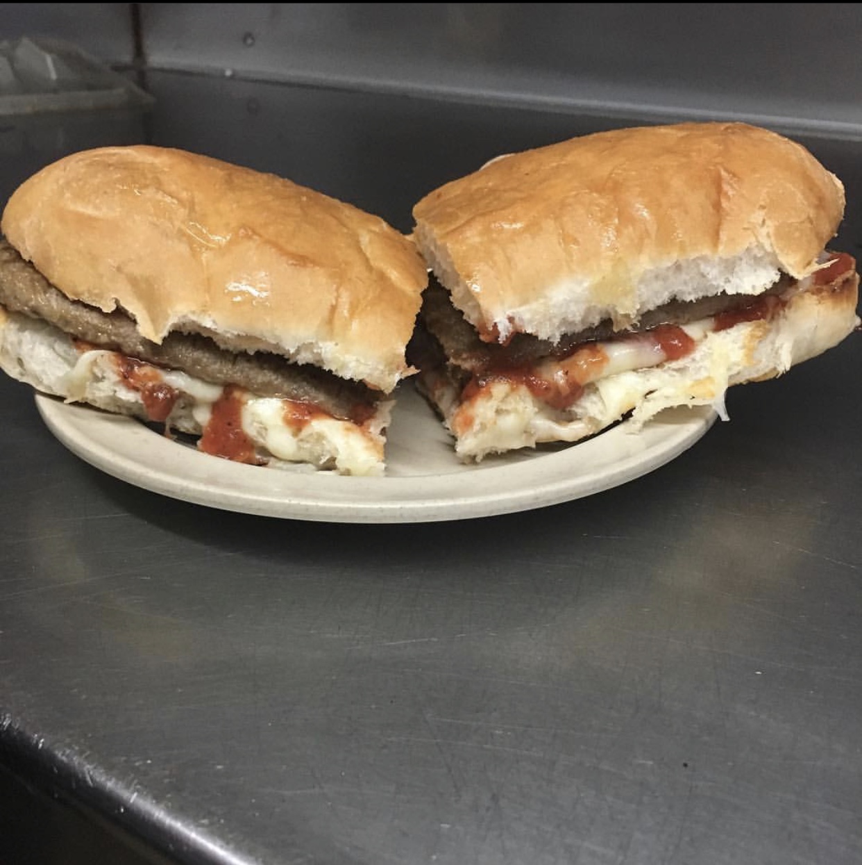 Order Steak Sandwich Deluxe food online from Angilo's Pizza store, Louisville on bringmethat.com