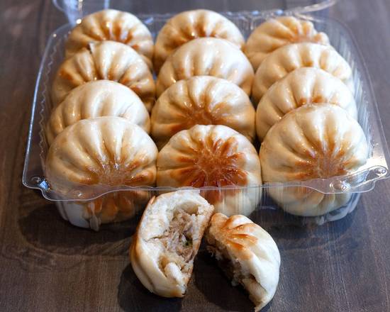 Order Dozen Pan Fried Chicken Bao food online from Ginger Cafe store, Sunnyvale on bringmethat.com