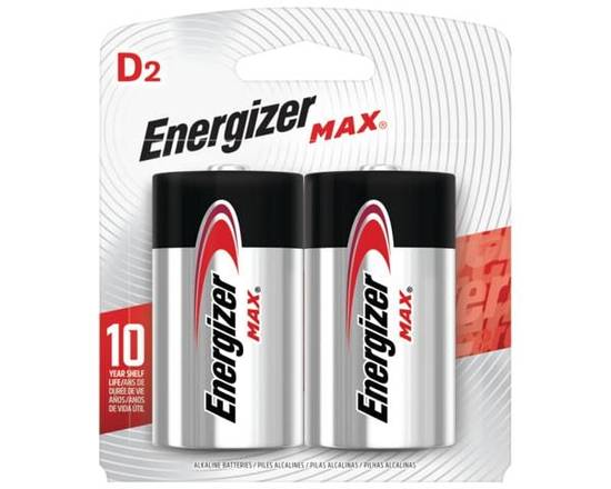 Order Energizer Battery- D 2pk food online from Rocket store, Littleton on bringmethat.com