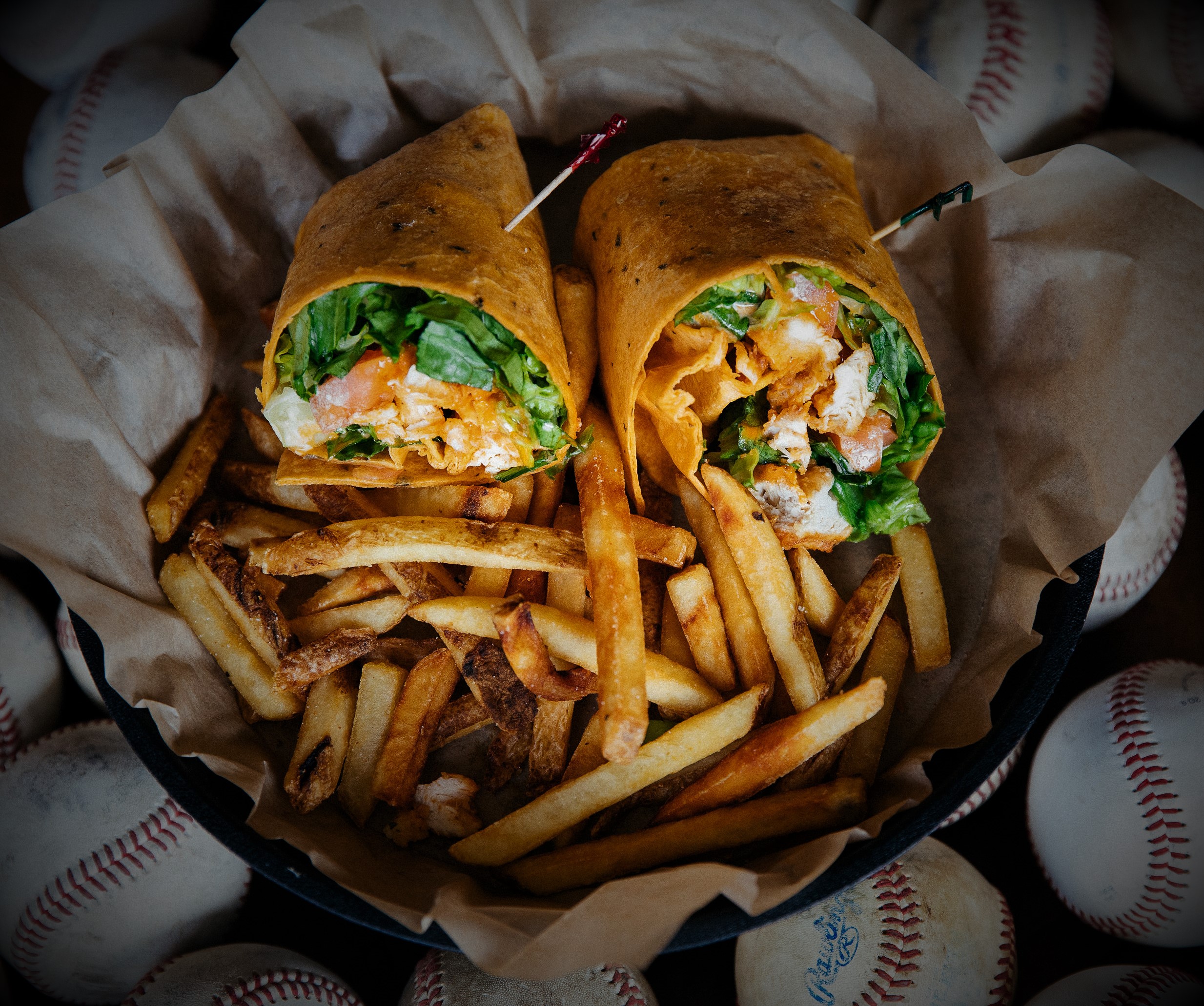 Order Buffalo Chicken Wrap food online from Vines On Clark store, Chicago on bringmethat.com