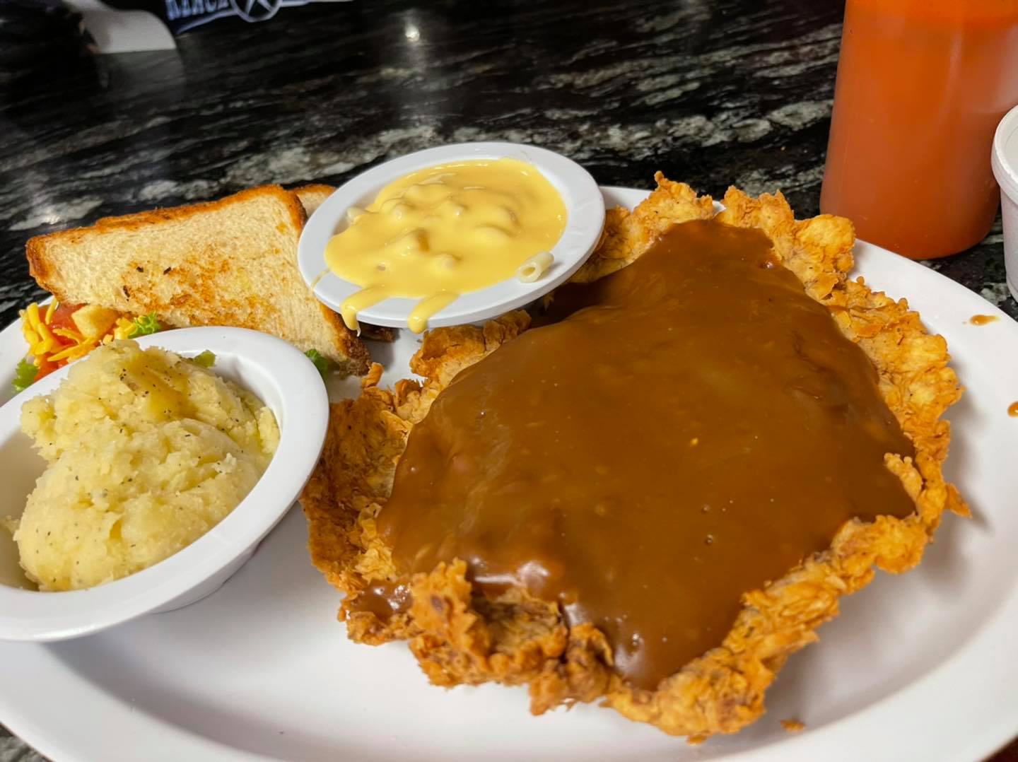 Order Chicken Fried Chicken Plate food online from Ranch House Burgers store, Weslaco on bringmethat.com