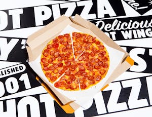 Order Pepperoni food online from Yellow Cab Pizza Co. store, Houston on bringmethat.com