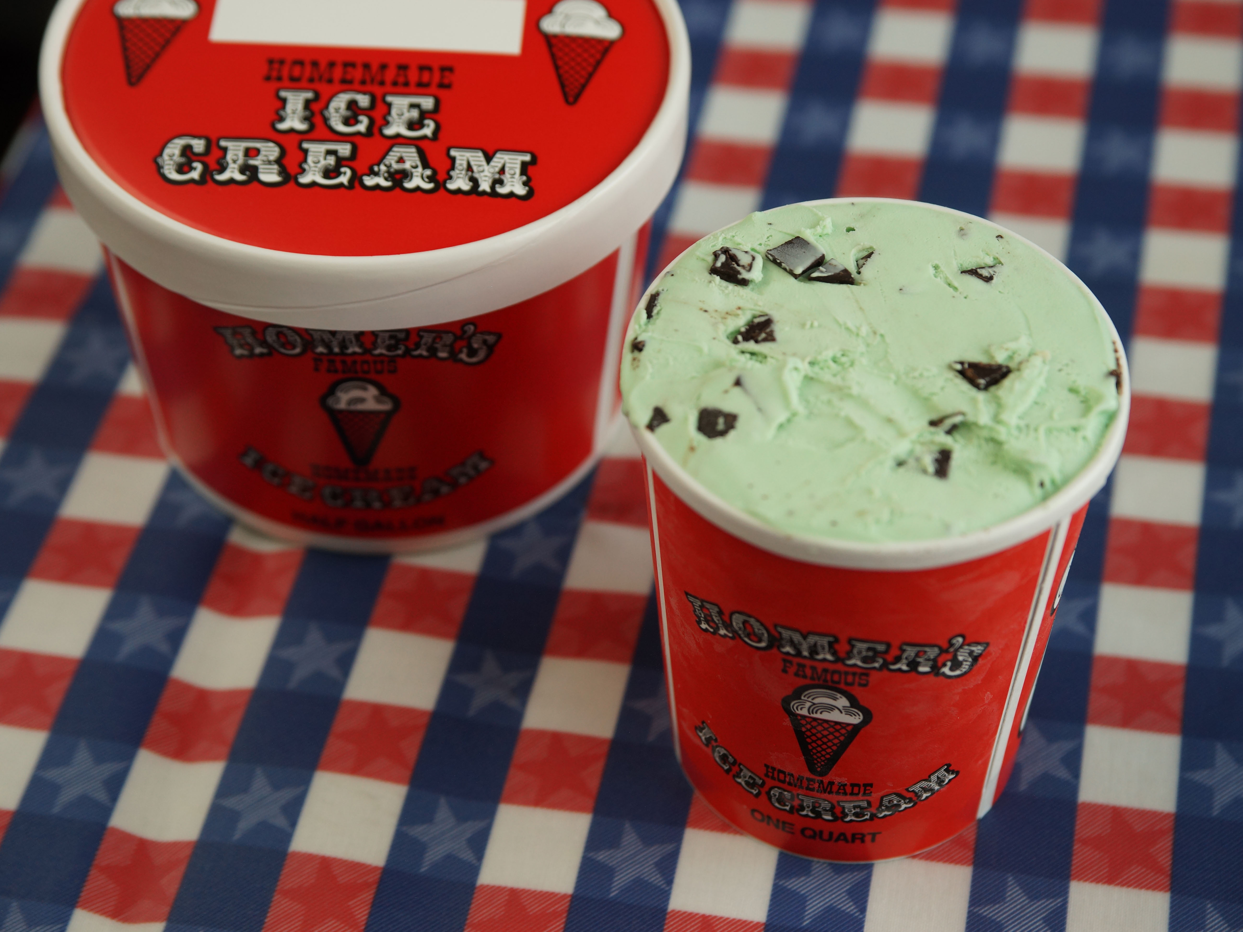 Order Hand Packed Ice Cream food online from Homers Ice Cream store, Wilmette on bringmethat.com