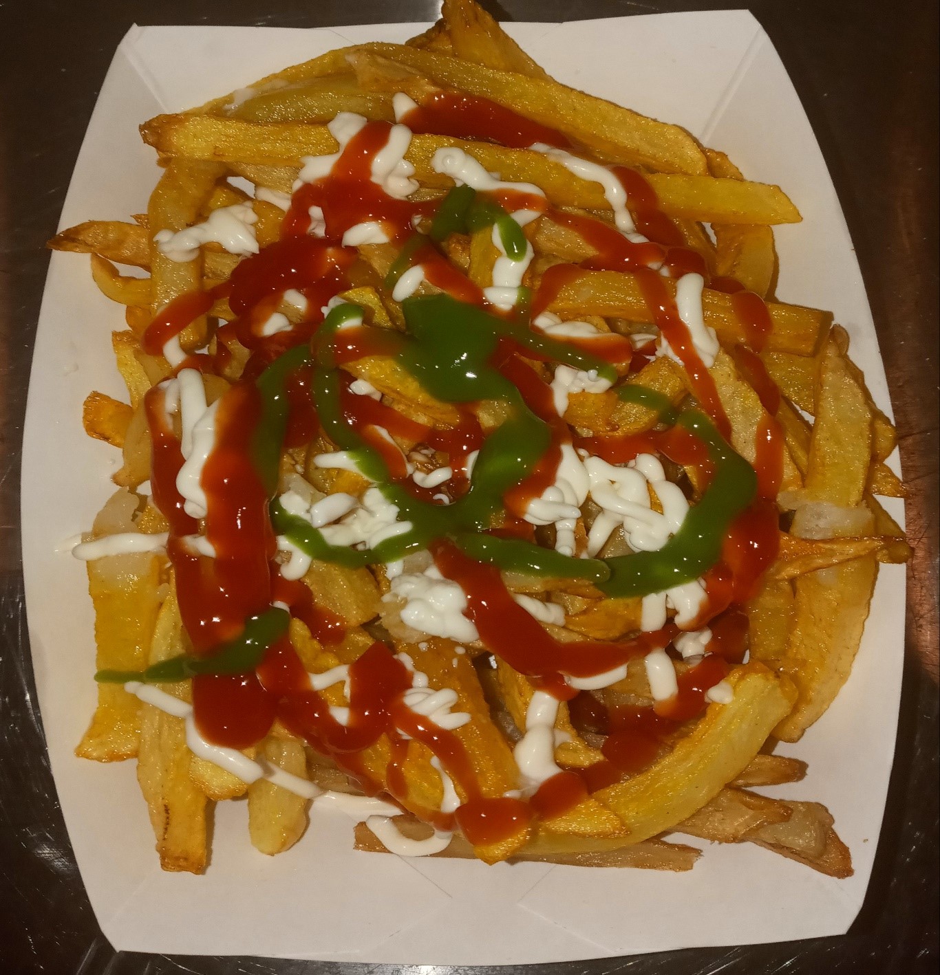 Order Street Style French Fries food online from Los Chapines Tortilleria store, Des Plaines on bringmethat.com