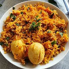 Order Egg Biryani food online from Cosmos Indian Store & Cafe store, Lawrence on bringmethat.com