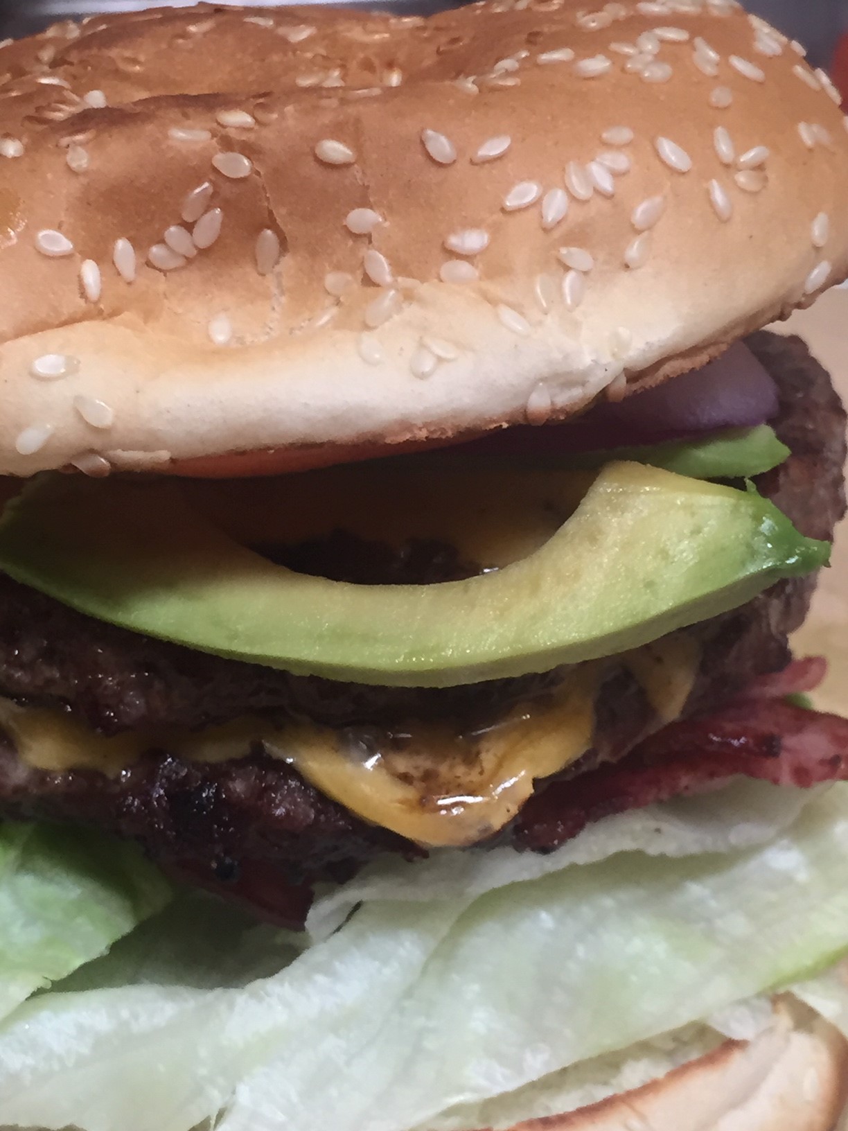 Order Avocado Burger food online from Grub Zone store, San Francisco on bringmethat.com