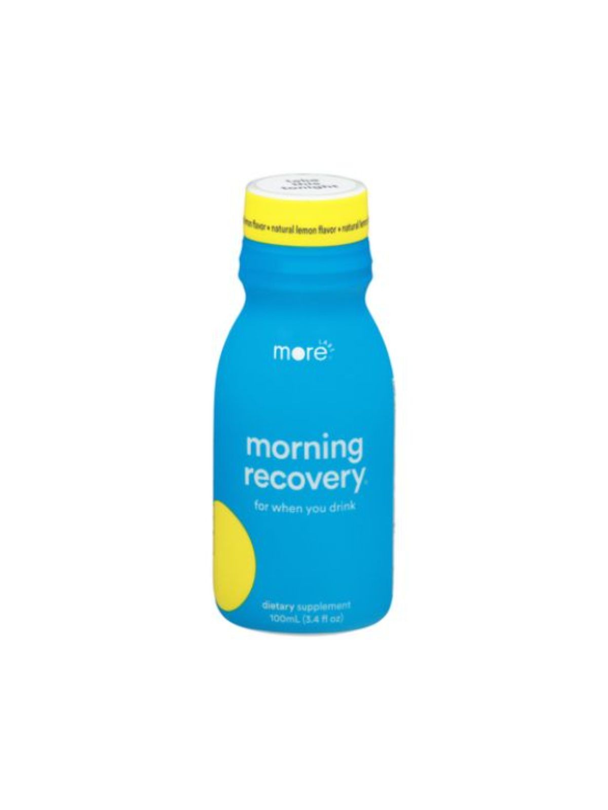 Order More Labs Morning recovery Lemon (3.4 oz) food online from Light Speed Market store, Los Angeles on bringmethat.com