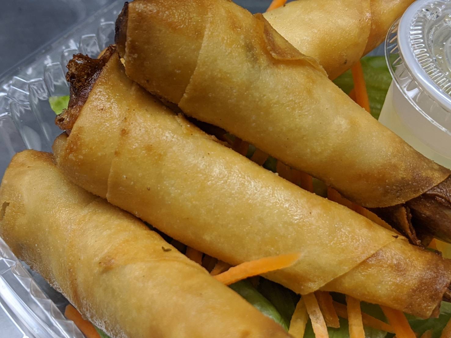 Order Fried Shrimp Roll food online from T Thai store, Hoboken on bringmethat.com