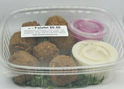 Order Falafel Plate food online from Alees Cafe store, Lewisburg on bringmethat.com