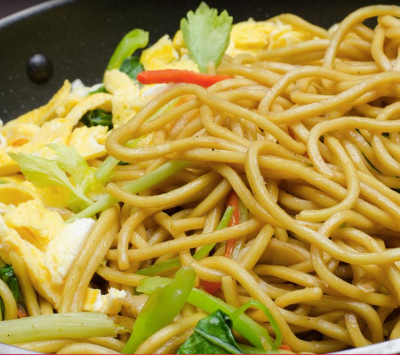 Order Vegetable Lo Mein food online from First Wok Chinese store, Keyport on bringmethat.com
