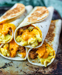Order Egg and Chorizo Burrito food online from Faro Caffe store, Dallas on bringmethat.com