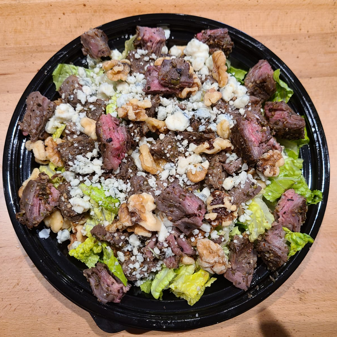 Order Steak Bacon Caesar Salad food online from The California Way store, Tinley Park on bringmethat.com